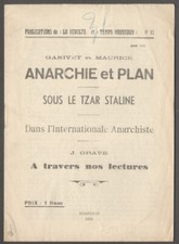 Revue. Publications de la Révolte et Temps Nouveaux. N°92. 1935 Tzar Staline