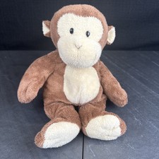 Ty Tylux Pluffies Dangles Monkey 10" Plush Stuffed Animal Toy 2002