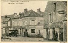 Carte Carrefour de BEYNES Plaque Municipale Michelin