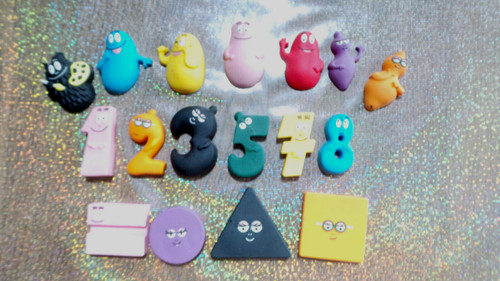 Lot figurines chiffres et - lot,