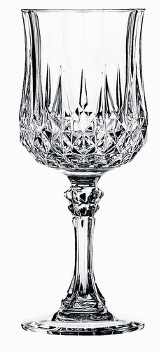 Verre vin rouge cristal - vin,