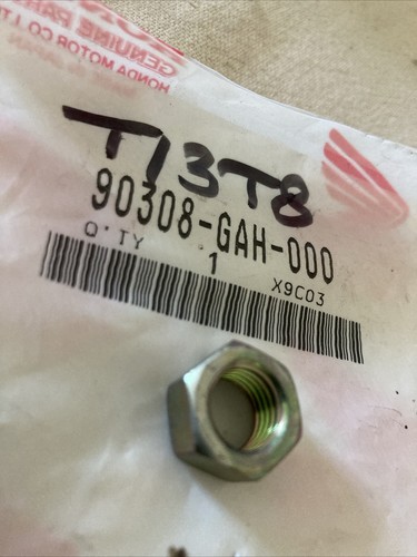 Honda 90308 gah 000 écrou - 90308-gah-000,