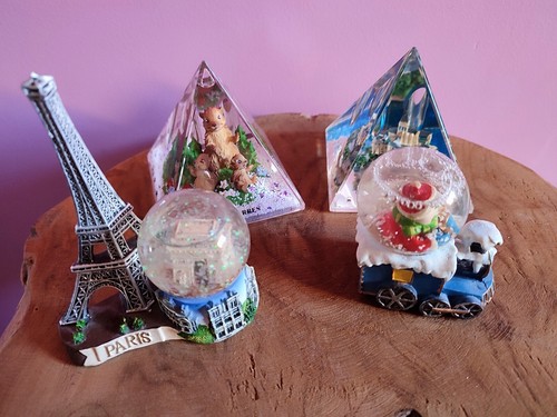 Lot boules neige - -, déco