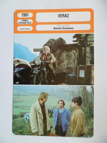 Carte fiche cinema 1991 - carte,