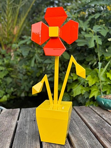 Sculpture acier design - sculpture,