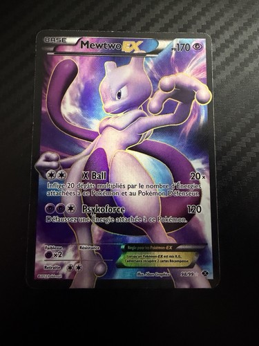 Mewtwo full art pokémon - ex,