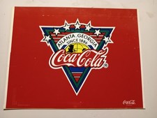 D Plexiglass Plate Coca Cola Atlanta Georgia since 1886 66 x 50 cm decoration