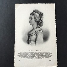 CPA Madame Royale Fille Louis XVI Carte Postale 1900 Antique Postcard