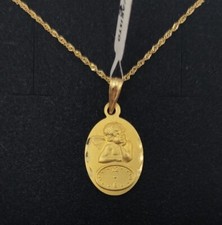 Pendentif Et Chaîne Or 18K