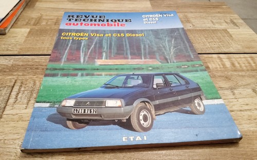 Revue technique citroën visa - revue,