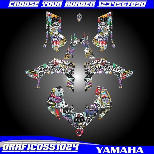 Kit graphique pour yamaha yfz - graphique,