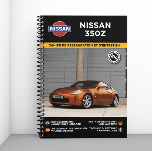 Nissan 350z cahier de - cahier,