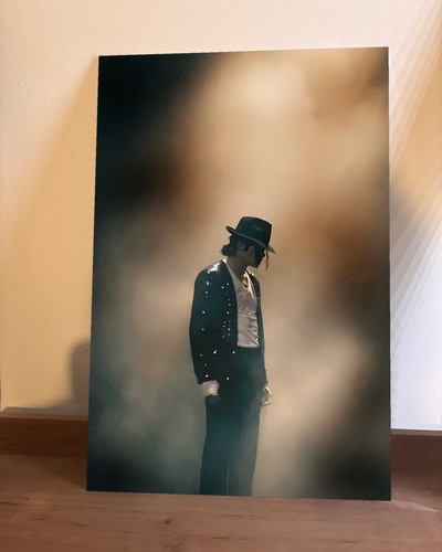 Tableau métal michael jackson - tableau,