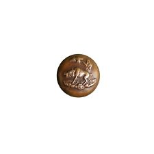 Antique Button - Veneerie - Hopsore Crew? - 16mm - Late 19th Century - Sporting Button