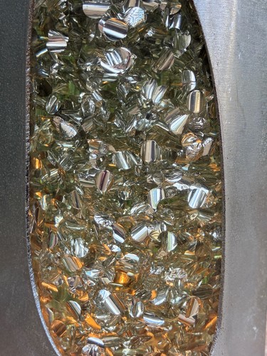 Lampe paillettes 1970 - paillettes, chic