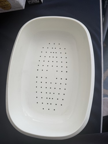 Shielded colander for use - colander, with
