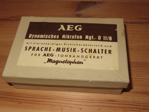 Magnétophone aeg b - aeg, d