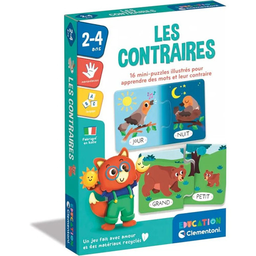Clementoni les contraires jeu - clementoni,