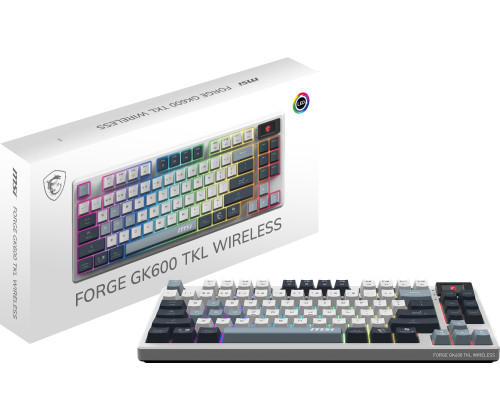 Msi forge gk600 tkl - tkl, wireless
