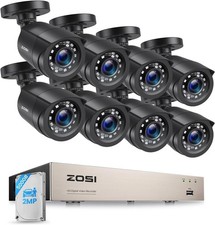ZOSI 8CH H.265+ DVR 1080P