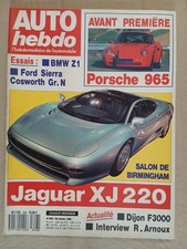 AUTO HEBDO N°648 26/10/1988