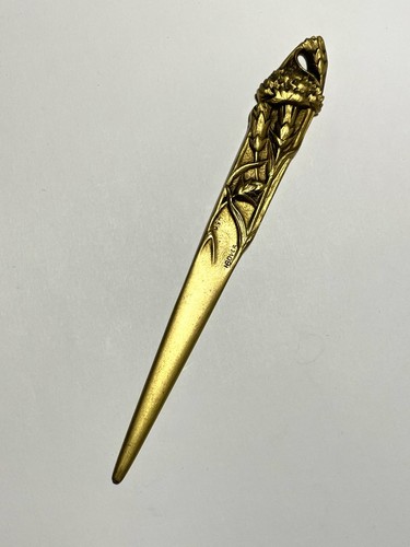 Ouvre lettre bronze - lettre, h