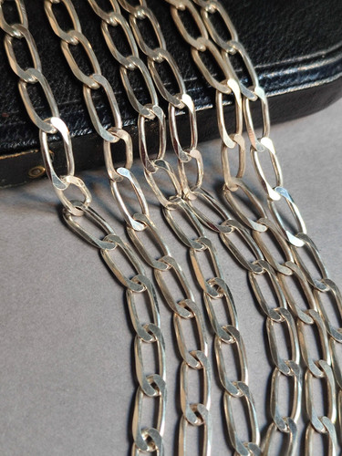 L56cm chaîne maille gourmette - l56cm,