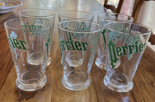 Lot verres perrier avec - de,
