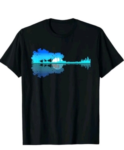 Guitar lake shadow love - shadow,