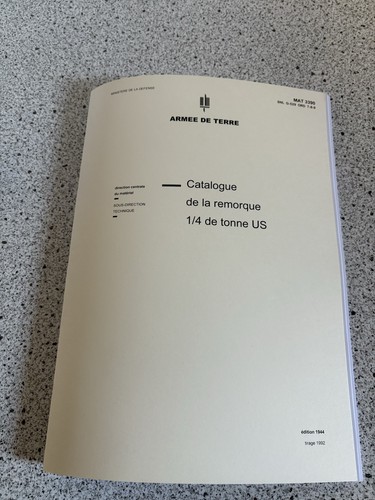 Mat 3390 remorque - remorque, militaire