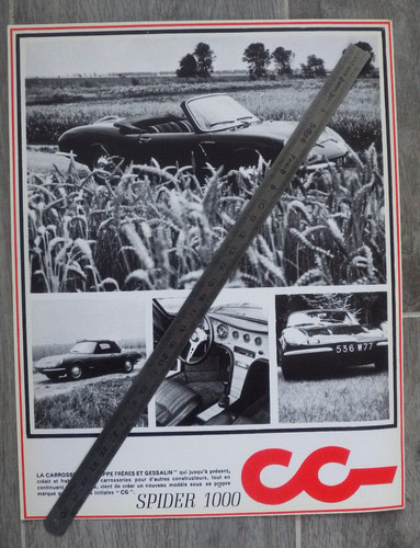 Brochure publicitaire simca - publicitaire,
