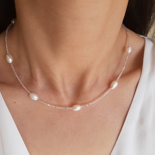 Collier perle culture - collier,