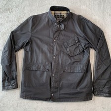 Barbour Wax Jacket Mens XXL Navy James Bond Ouston Hunting Hiking International