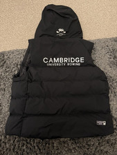 DESCENTE Down Jacket Ski vest  Cambridge University Rowing Club CUR Heat