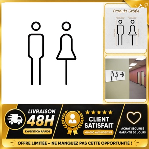 Panneau toilette acrylique - panneau,