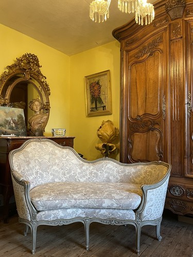 Méridienne style louis - méridienne,