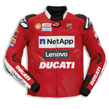DUCATI LENOVO veste moto cuir