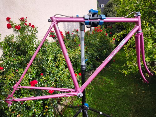 Cadre vélo mercier rose - cadre, mercier,