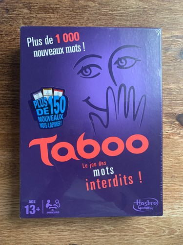 Jeu taboo devinettes - taboo, mots