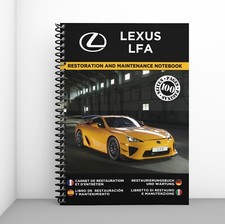 LEXUS LFA : Cahier de Restauration - Personnalisation gratuite !