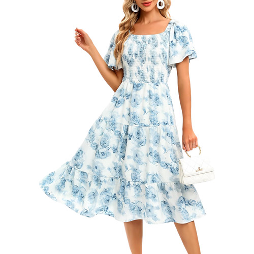 Robe cocktail longue - de,