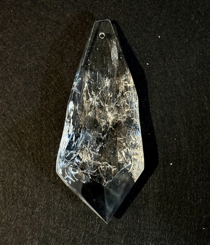 Pampille cristal massif - pampille,