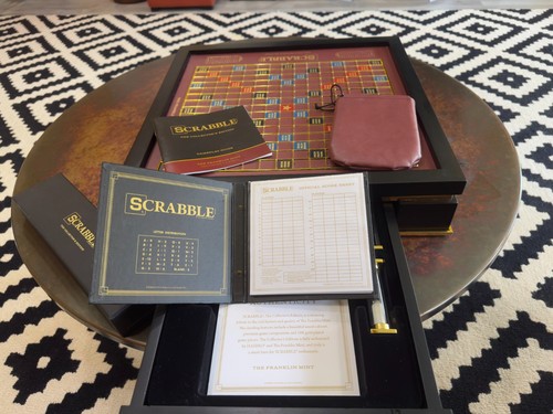 New franklin mint scrabble - franklin,