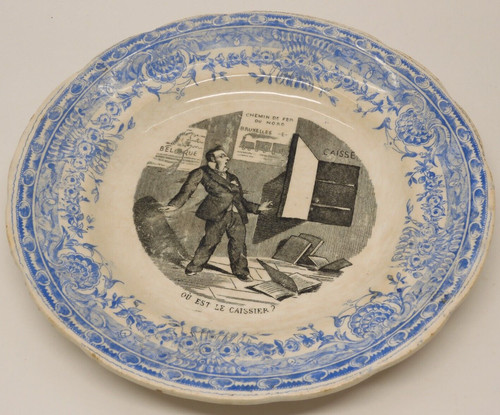 Ancienne assiette porcelaine - -ancienne,