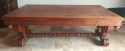 Table rocaille chêne - table,