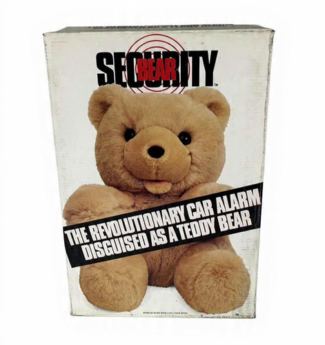 Peluche ours security - ours, bear