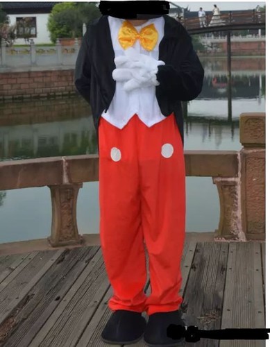 Mickey mouse costume mascotte - mouse,