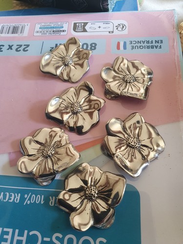 French flowers knife - "flowers", rest