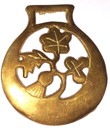 Horse brass médaillonvintage - horse,