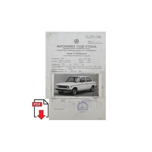 1975 fiat 128 - 1975, 1300